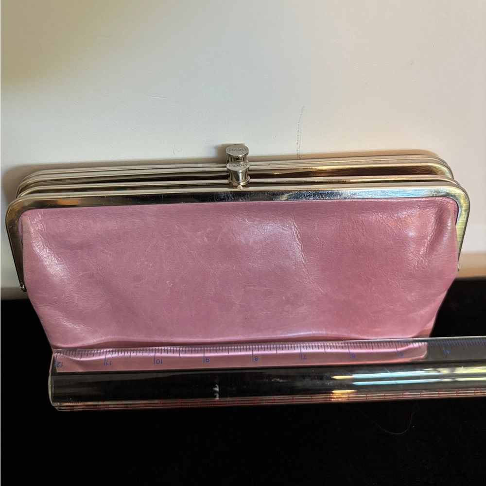 HOBO Pink Leather Clutch - Picture 6 of 7